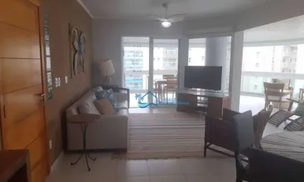 Apartamento com 3 dormitórios para alugar, 161 m² por R$ 4.050/dia - Riviera - Módulo 7 - Bertioga/SP