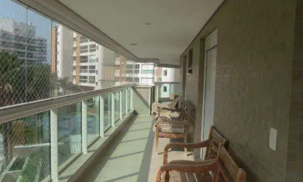 Apartamento com 4 dormitórios para alugar, 190 m² por R$ 5.000,00/dia - Riviera Módulo 07 - Bertioga/SP