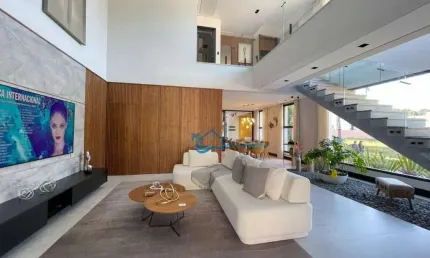 Casa com 5 dormitórios à venda, 389 m² por R$ 7.200.000,00 - Riviera Módulo 24 - Bertioga/SP