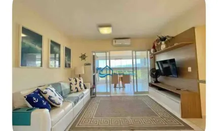 Apartamento com 3 dormitórios para alugar, 98 m² por r$ 12.000,00/mês - jardim  são lourenço - bertioga/sp