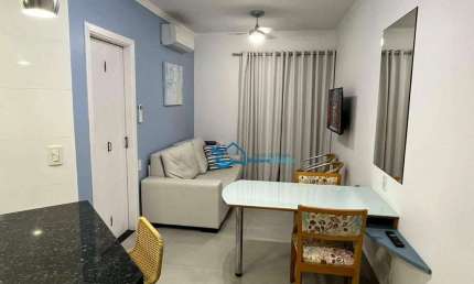 Flat com 1 dormitório para alugar, 38 m² por R$ 1.800,00/dia - Riviera Módulo 6 - Bertioga/SP