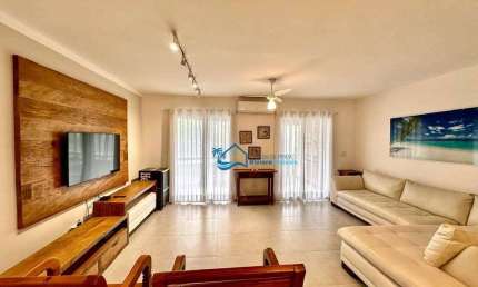 Apartamento Duplex com 2 dormitórios para alugar, 92 m² por R$ 6.500,00/mês - Jardim  São Lourenço - Bertioga/SP