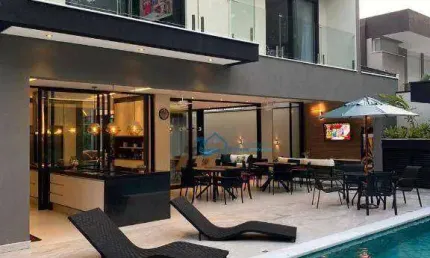 Casa com 5 dormitórios à venda, 350 m² por R$ 7.200.000,00 - Riviera - Módulo 24 - Bertioga/SP