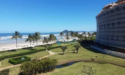 Apartamento com 4 dormitórios para alugar, 244 m² por r$ 3.400,00/dia - riviera - módulo 8 - bertioga/sp