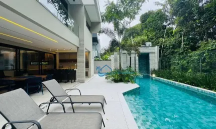 Casa com 5 dormitórios à venda, 370 m² por R$ 8.600.000,00 - Riviera Módulo 16 - Bertioga/SP