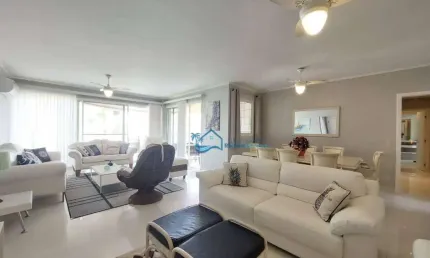 Apartamento com 3 dormitórios à venda, 181 m² por r$ 4.700.000,00 - riviera módulo 04 - bertioga/sp
