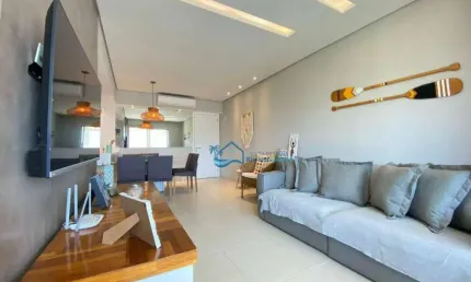 Apartamento com 2 dormitórios para alugar, 69 m² por R$ 890,00/dia - Jardim  São Lourenço - Bertioga/SP