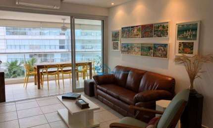 Apartamento com 4 dormitórios para alugar, 132 m² por R$ 2.200,00/dia - Riviera Módulo 08 - Bertioga/SP