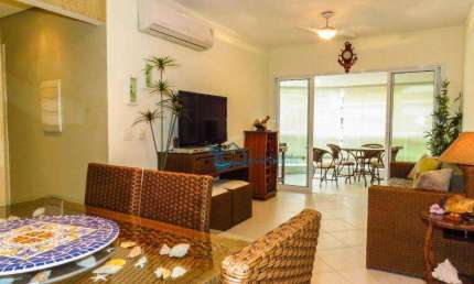 Apartamento com 3 dormitórios para alugar, 116 m² por R$ 10.500,00/mês - Riviera - Módulo 8 - Bertioga/SP