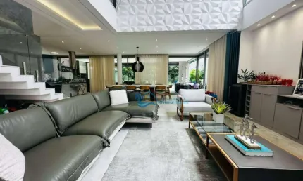 Casa com 5 dormitórios à venda, 415 m² por R$ 7.500.000,00 - Riviera - Módulo 24 - Bertioga/SP