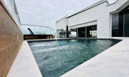 Cobertura com 3 dormitórios à venda, 172 m² por R$ 6.800.000,00 - Riviera Módulo 6 - Bertioga/SP