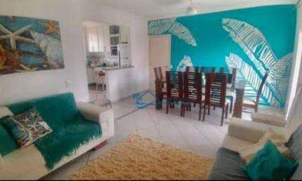 Apartamento com 3 dormitórios para alugar, 120 m² por R$ 4.000,00 ( Pacote para a Páscoa  de 3 dias) - Riviera Módulo 04 - Bertioga/SP