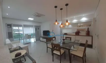 Apartamento com 4 dormitórios para alugar, 137 m² por R$ 2.900,00/dia - Riviera - Módulo 8 - Bertioga/SP
