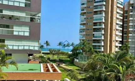 Apartamento com 4 dormitórios à venda, 160 m² por r$ 3.800.000,00 - riviera - módulo 8 - bertioga/sp