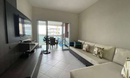 Apartamento com 4 dormitórios para alugar, 139 m² por R$ 14.000,00/mês - Riviera - Módulo 8 - Bertioga/SP