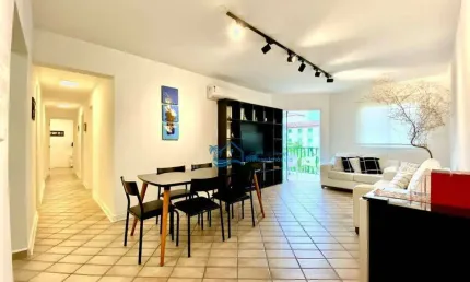 Apartamento com 4 dormitórios para alugar, 113 m² por R$ 1.200,00/dia - Riviera Módulo 03 - Bertioga/SP