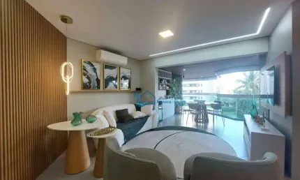 Apartamento com 4 dormitórios à venda, 198 m² por R$ 7.400.000,00 - Riviera Módulo 06 - Bertioga/SP