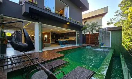 Casa com 7 dormitórios à venda, 340 m² por R$ 6.900.000,00 - Riviera Módulo 24 - Bertioga/SP