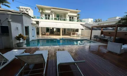 Casa com 6 dormitórios à venda, 487 m² por R$ 9.800.000,00 - Riviera Módulo 18 - Bertioga/SP