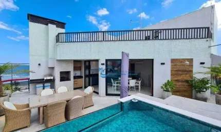 Cobertura com 4 dormitórios à venda, 200 m² por R$ 4.700.000,00 - Riviera Módulo 6 - Bertioga/SP