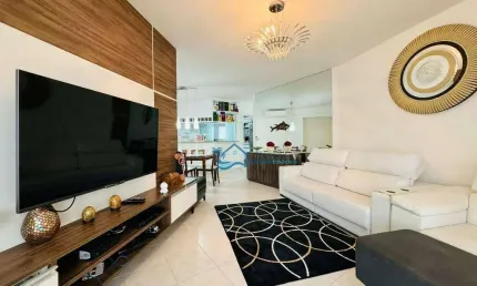 Apartamento com 4 dormitórios à venda, 161 m² por r$ 3.900.000,00 - riviera módulo 7 - bertioga/sp
