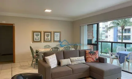 Apartamento com 3 dormitórios para alugar, 120 m² por R$ 6.500,00 - Riviera Módulo 6 - Bertioga/SP