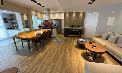 Apartamento com 4 dormitórios à venda, 149 m² por r$ 3.700.000,00 - riviera - módulo 7 - bertioga/sp