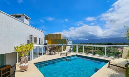 Cobertura com 4 dormitórios à venda, 198 m² por R$ 6.000.000,00 - Riviera - Módulo 7 - Bertioga/SP
