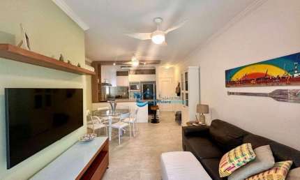 Apartamento com 3 dormitórios para alugar, 90 m² por R$ 13.000,00/mês - Riviera Módulo 2 - Bertioga/SP