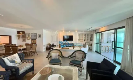 Apartamento com 4 dormitórios à venda, 244 m² por R$ 9.500.000,00 - Riviera Módulo 6 - Bertioga/SP