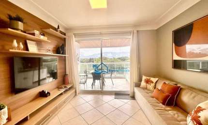 Apartamento com 4 dormitórios para alugar, 139 m² por R$ 13.000,00/mês - Riviera - Módulo 7 - Bertioga/SP