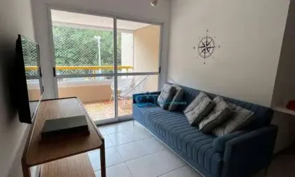 Apartamento com 2 dormitórios para alugar, 62 m² por R$ 4.000,00/mês - Jardim  São Lourenço - Bertioga/SP