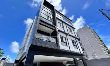 Apartamento com 3 dormitórios, 2 salas e cozinha americana à venda, 65 m² por R$ 357.500 - Bessa - João Pessoa/PB