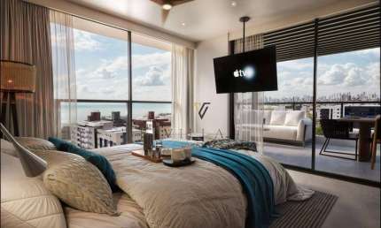Amplo Apartamento com 1 dormitório, Sala e Varandona à venda, 46 m² por R$ 795.688 - Jardim Oceania - João Pessoa/PB