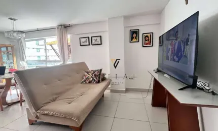 Apartamento com 2 dormitórios, Sala Ampla para 2 Ambientes à venda, 62 m² por R$ 625.000 - Cabo Branco - João Pessoa/PB