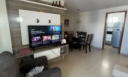 Apartamento Amplo com 3 dormitórios, sala para 2 ambientes e varanda à venda, 90 m² por R$ 650.000 - Brisamar - João Pessoa/PB
