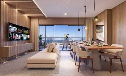 Apartamento Excepcional com 3 dormitórios, sala para 2 ambientes e varanda gourmet à venda, 97 m² por R$ 1.030.982 - Jardim Oceania - João Pessoa/PB