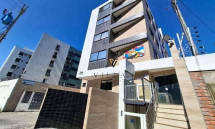 Flat Mobliado e Vista para o Mar com 1 dormitório, sala e cozinha americana integradas à venda, 30 m² por R$ 499.000 - Cabo Branco - João Pessoa/PB