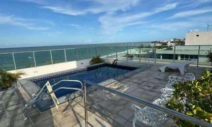 Apartamento Amplo com 3 dormitórios, sala, cozinha e área de lazer na cobertura à venda, 69 m² por R$ 749.000 - Tambaú - João Pessoa/PB