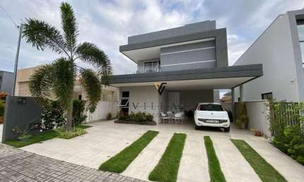 Casa em condomínio com 4 dormitórios, cozinha americana e varanda para alugar, 180 m² por R$ 9.400/mês - Muçumagro - João Pessoa/PB