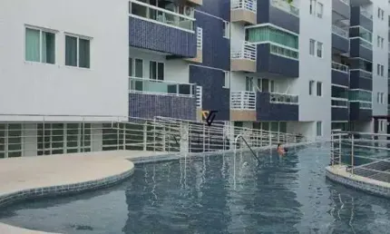 Apartamento pé na areia com 2 dormitórios, sala, cozinha americana e varanda à venda, 77 m² por r$ 950.000 - bessa - joão pessoa/pb