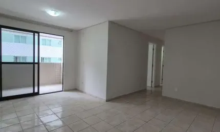 Apartamento amplo com 3 dormitórios, 2 salas, cozinha e varanda à venda, 85 m² por r$ 589.000 - tambaú - joão pessoa/pb