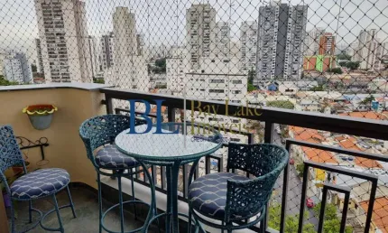 Apartamento À Venda Com 194M² - 3 Quartos e 2 Vagas No Tatuapé!!
