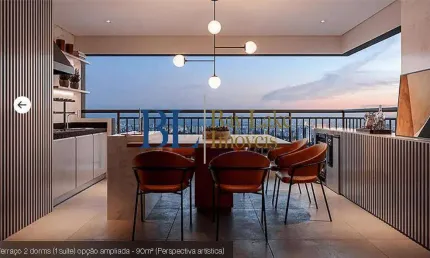 Apartamento Com 96M² - 3 Dormitórios - Varanda Gourmet!! Parque Dialogo!