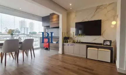 Apartamento com 78m² à venda - 3 dorms - varanda gourmet!!paysage mooca!!