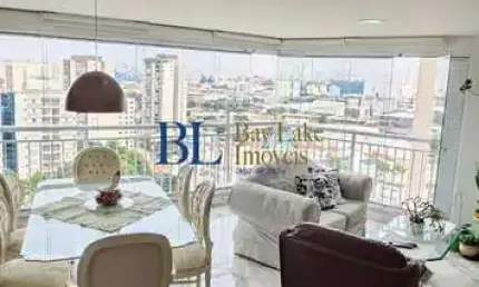 Apartamento família mooca andar alto 122m2 3 suítes sacada gourmet 2 vagas!