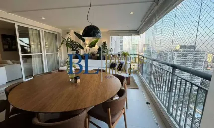 Vende Apartamento Com 124M² - Andar Alto!!Giardino Tatuapé!!