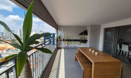 Vende Apartamento High Mooca 160M² - 3 suítes Varanda Gourmet andar alto