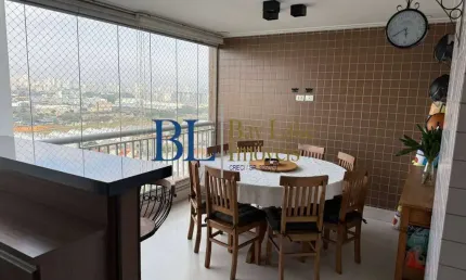 Apartamento com 119 -varanda gourmet - 3 dorms - 1 suíte!!timing mooca!