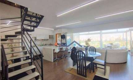 Cobertura com 2 dormitórios à venda, 133 m² por R$ 1.400.000,00 - Vila Ema - São José dos Campos/SP